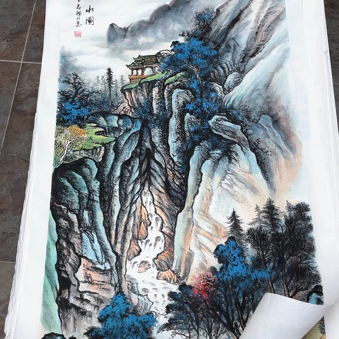 国画在家的感觉就是爽