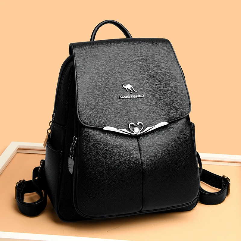 【BIGEDAISHU正品】2025新款双肩包女士时尚休闲潮流百搭双肩包Y070