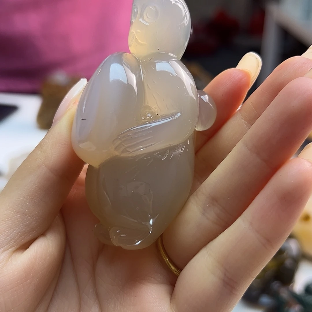 玛瑙/玉髓未镶嵌吊坠(不含链)