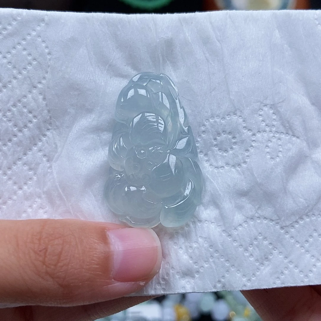 未镶嵌挂件翡翠闪