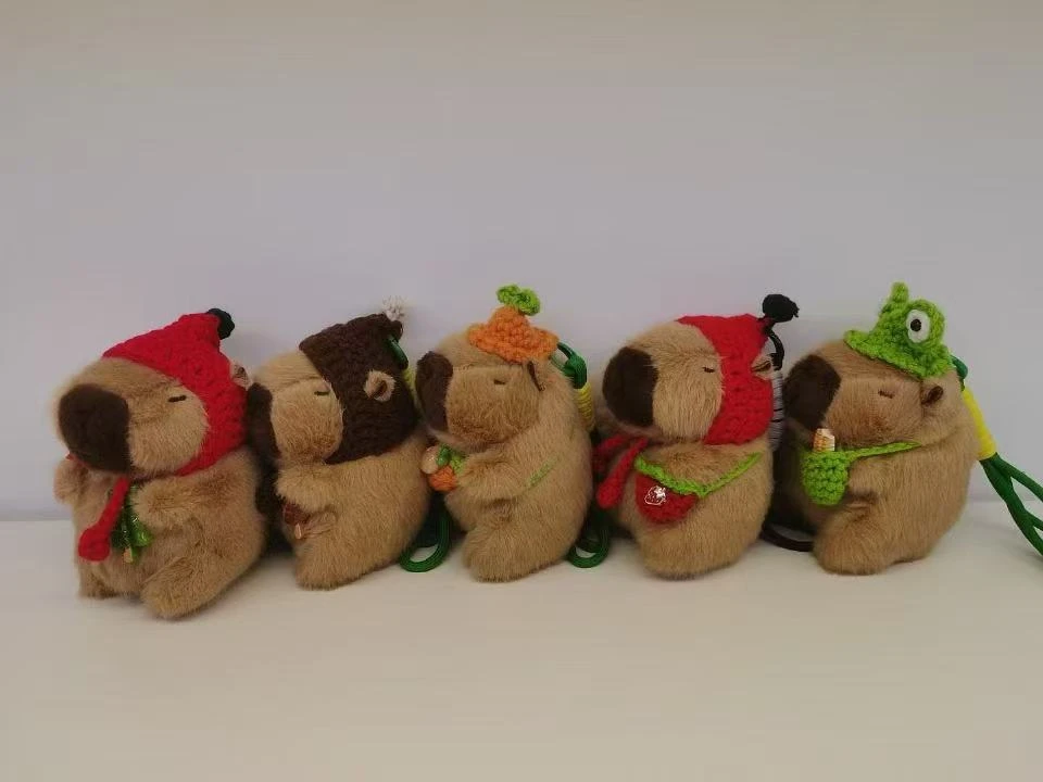 卡皮巴拉玩偶可爱时尚