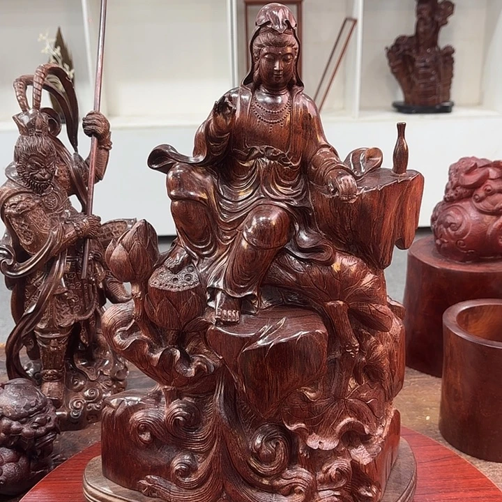 鲲***盒木雕艺术作品欣赏