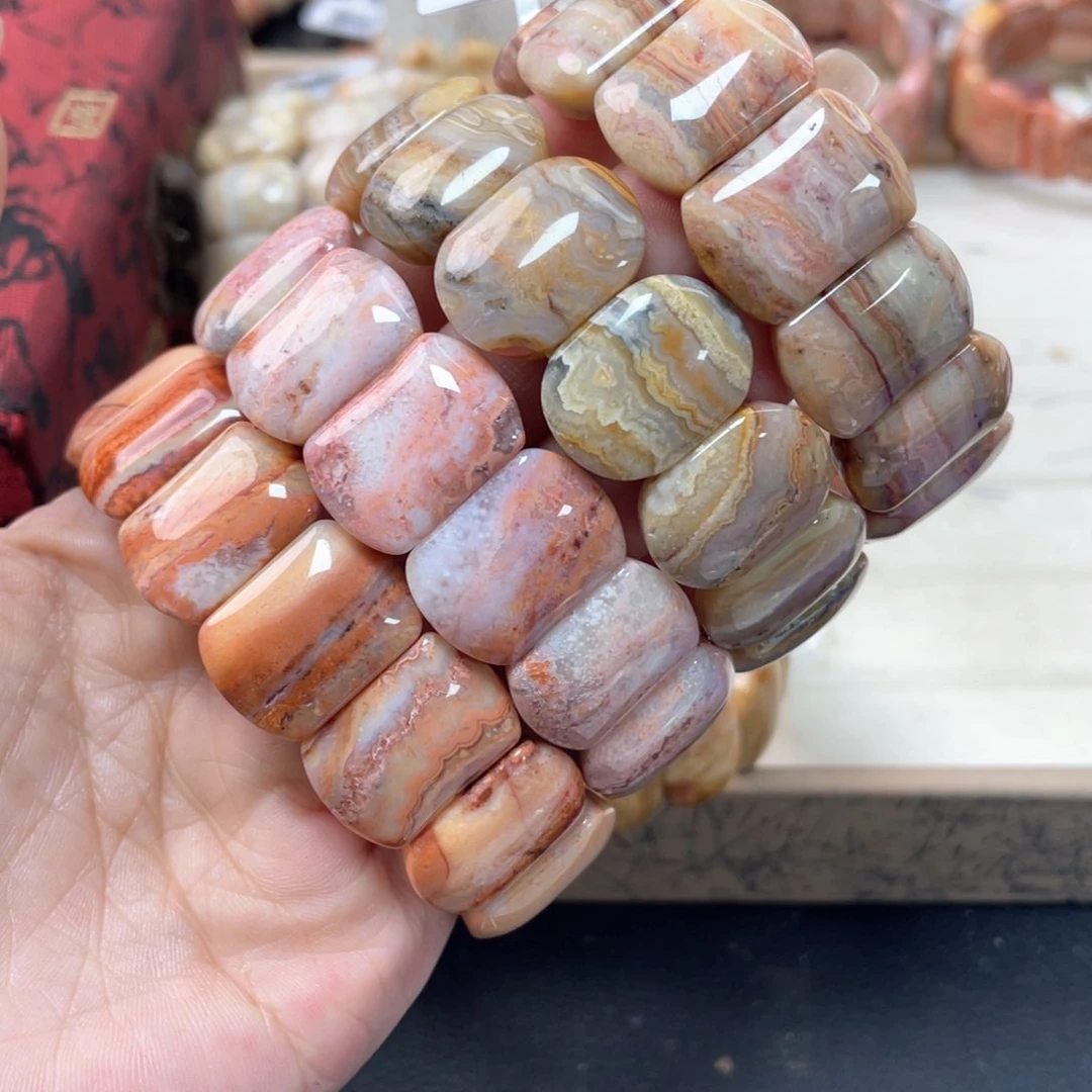 硅化珊瑚（珊瑚玉）手链未镶嵌J***y777