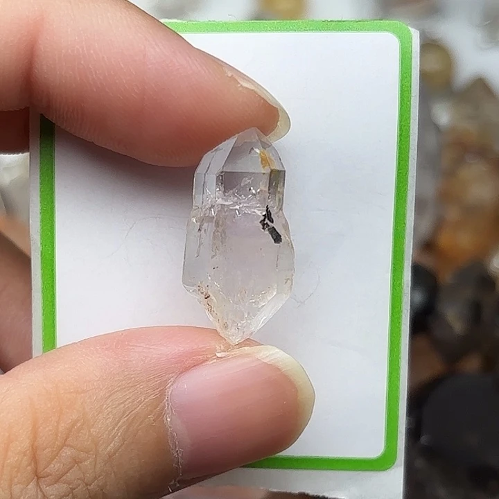 未镶嵌水晶颈饰巴基斯坦油胆闪灵钻22mm+