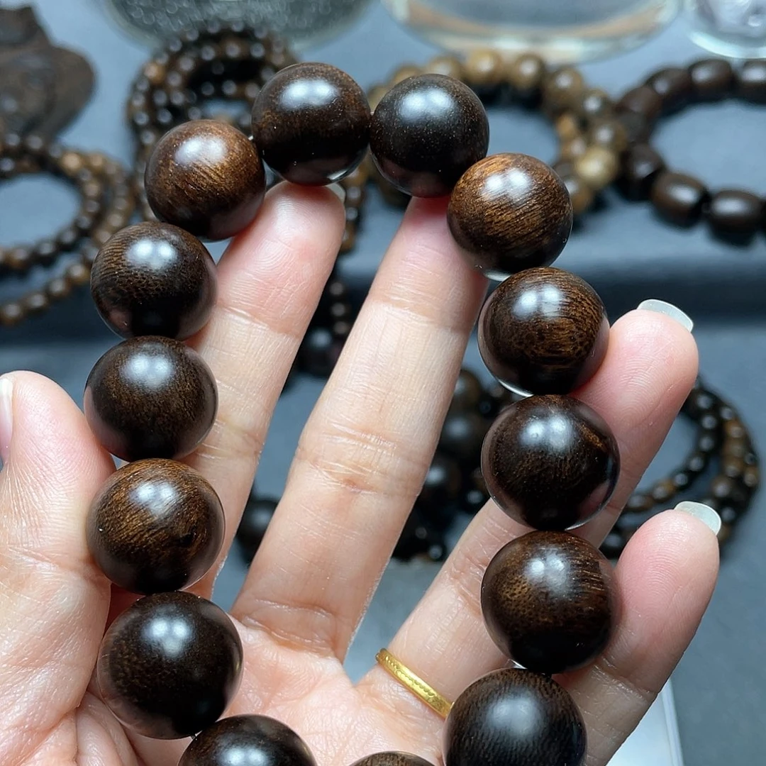 沉香手串富森红土瘤疤1.6