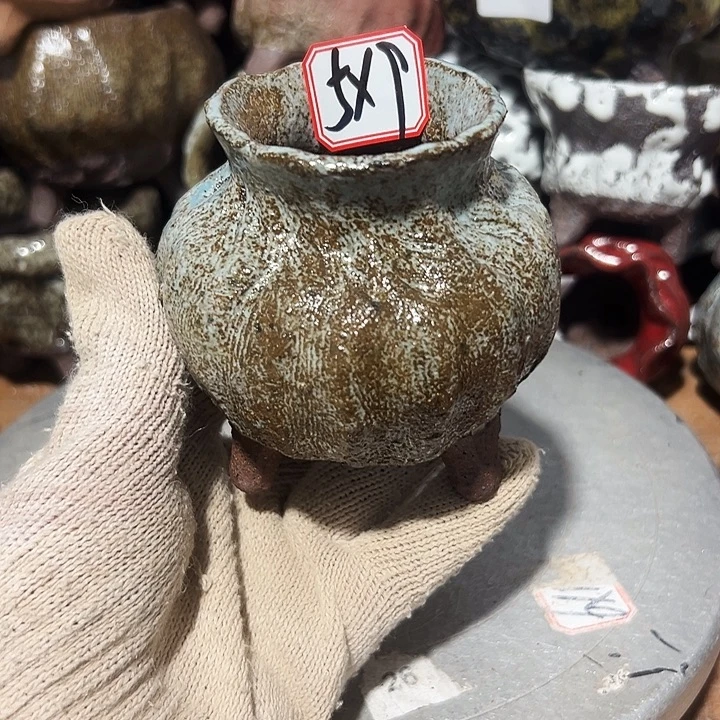 粗陶花盆制作就这样的