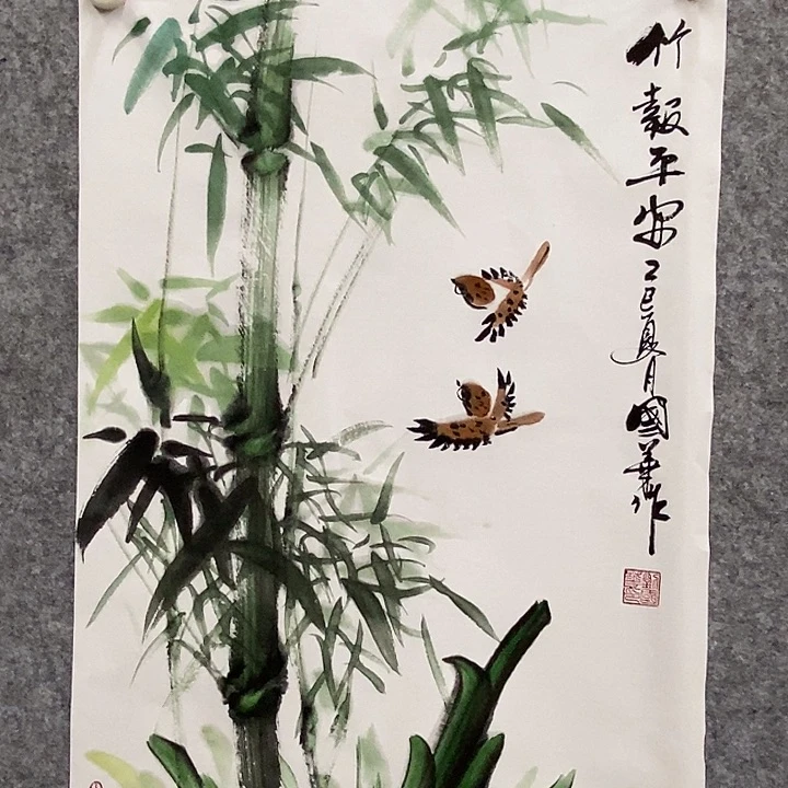 国画刘国华手绘作品111