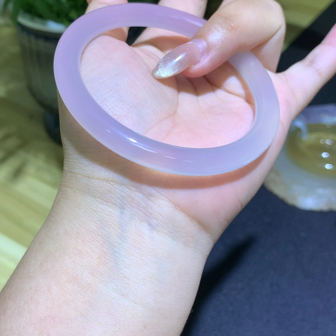 玛瑙/玉髓未镶嵌手镯马卡龙卡8