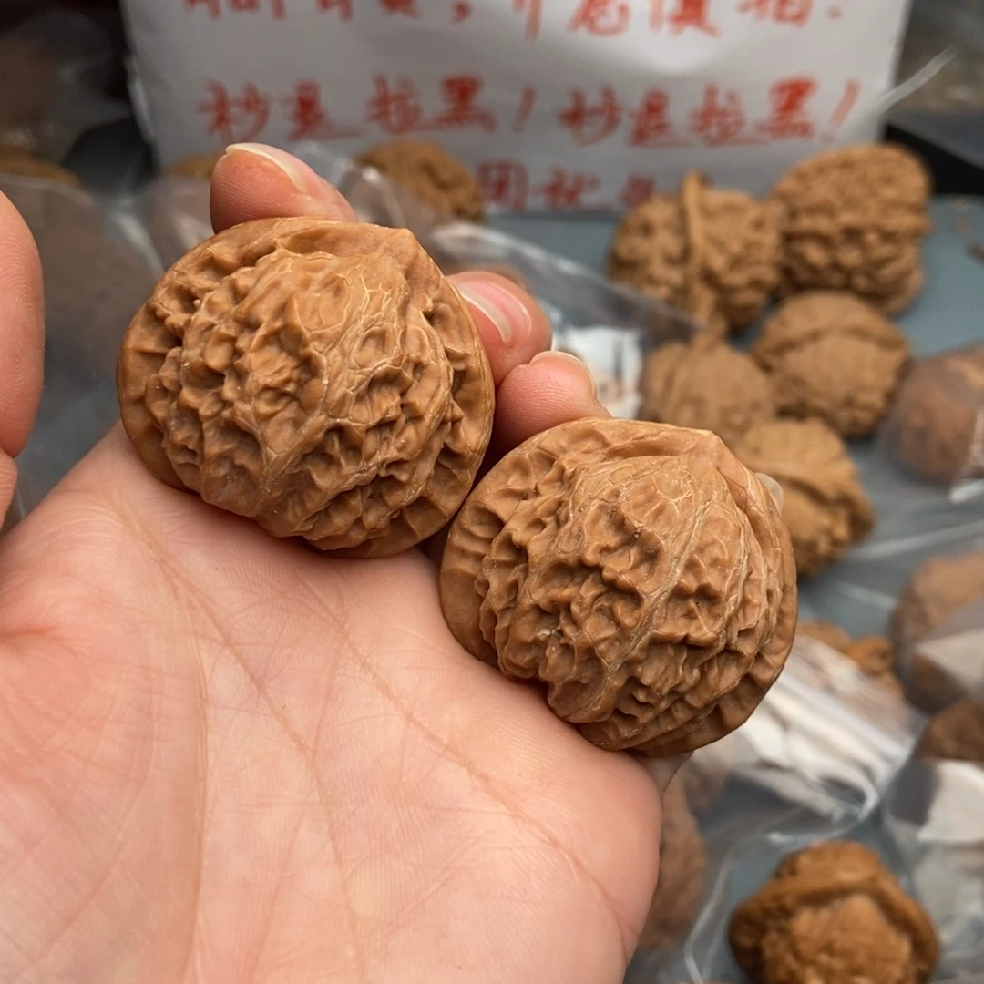 文玩核桃吊坠你****字宫灯41