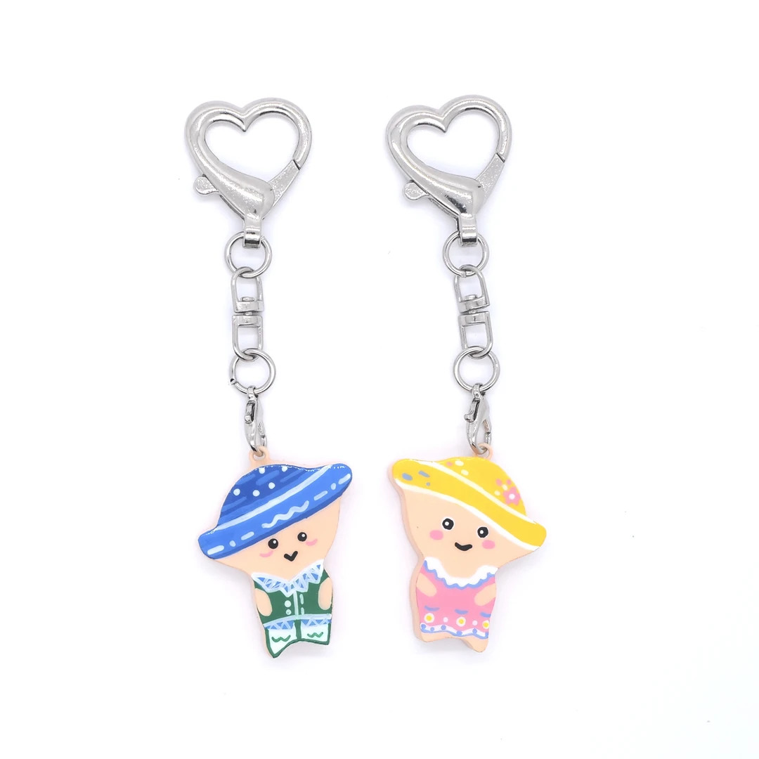 新品！王甜心挂饰钥匙扣《幸福春天》系列“幸福的时光里，一起”