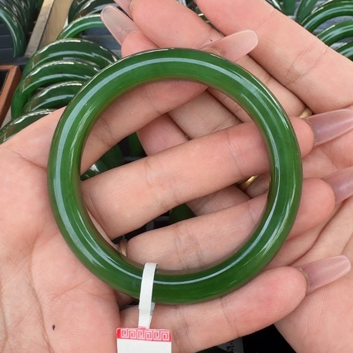 和田玉（碧玉）手镯未镶嵌