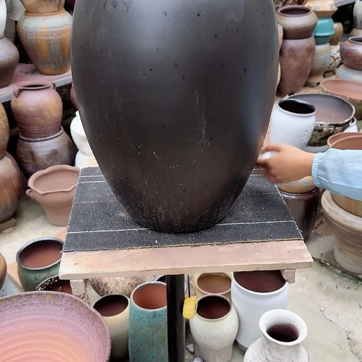 紫砂花盆高度52口径30