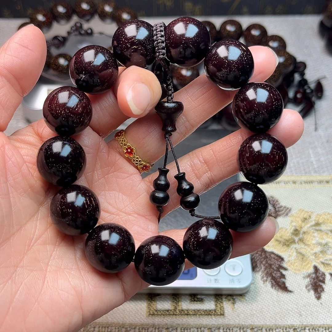 檀香紫檀（小叶紫檀）1.8 13颗 多星