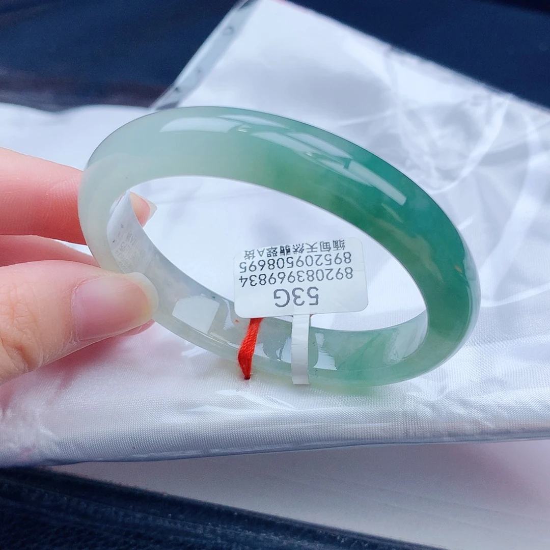 翡翠未镶嵌手镯缅甸天然翡翠a货手镯