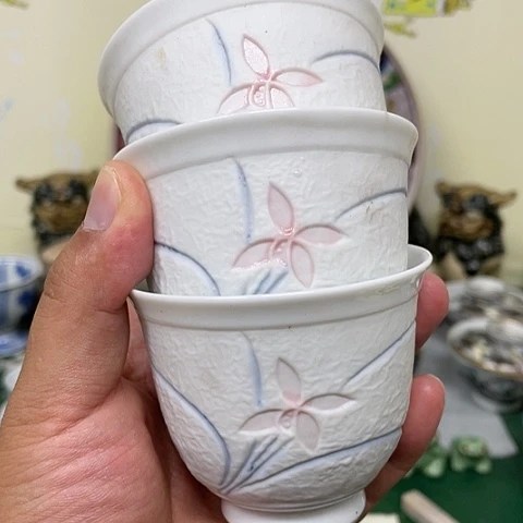 【闪购商品】碟中古工艺品回流瓷器