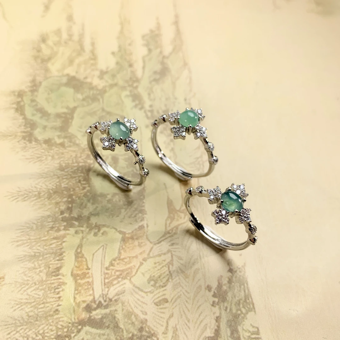 【十一】天然翡翠合金戒指@多样性发一件@DDH83750