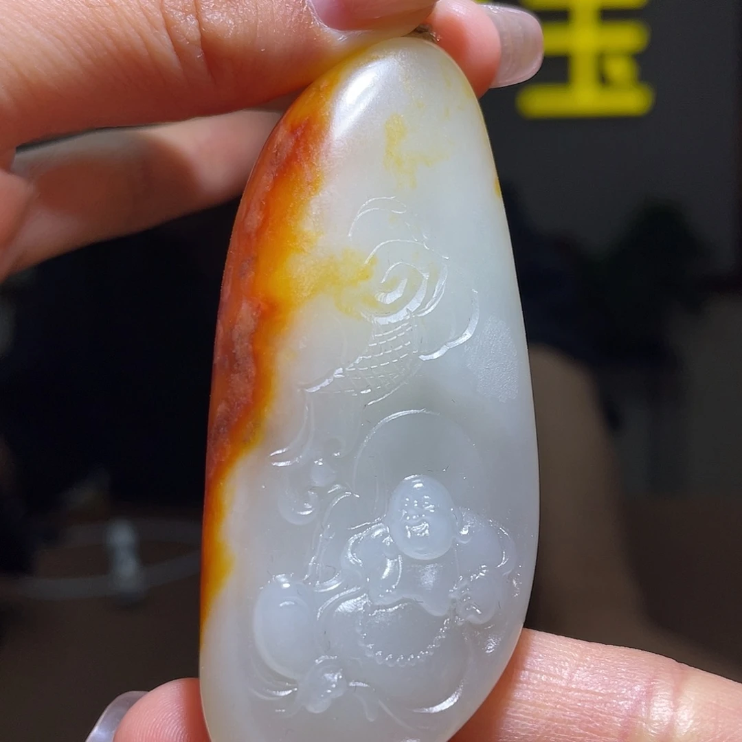 和田玉未镶嵌颈饰Ｄ１