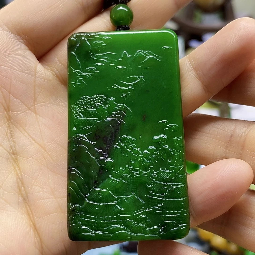 未镶嵌和田玉挂件