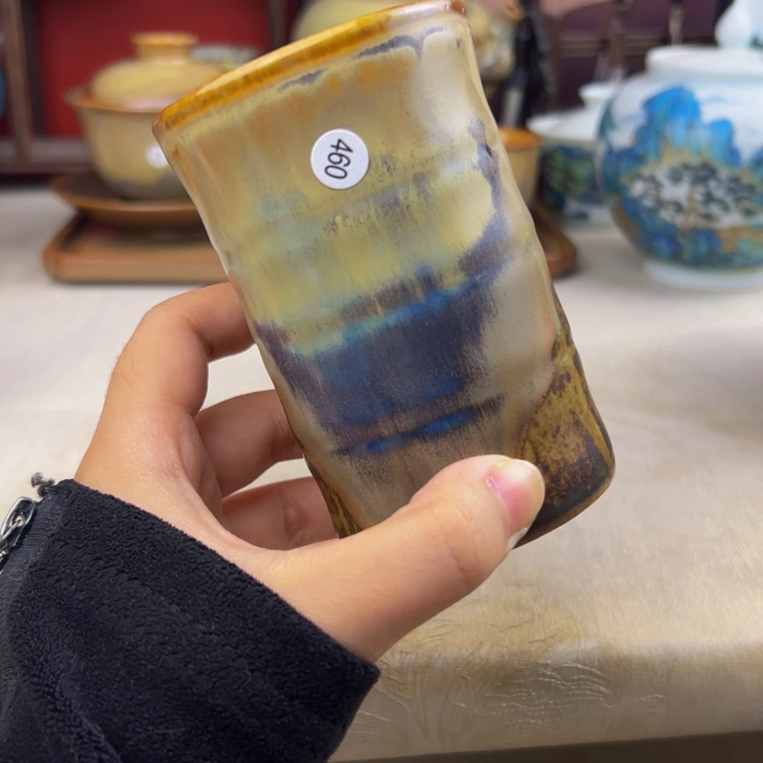 杯纯手工柴烧主人杯