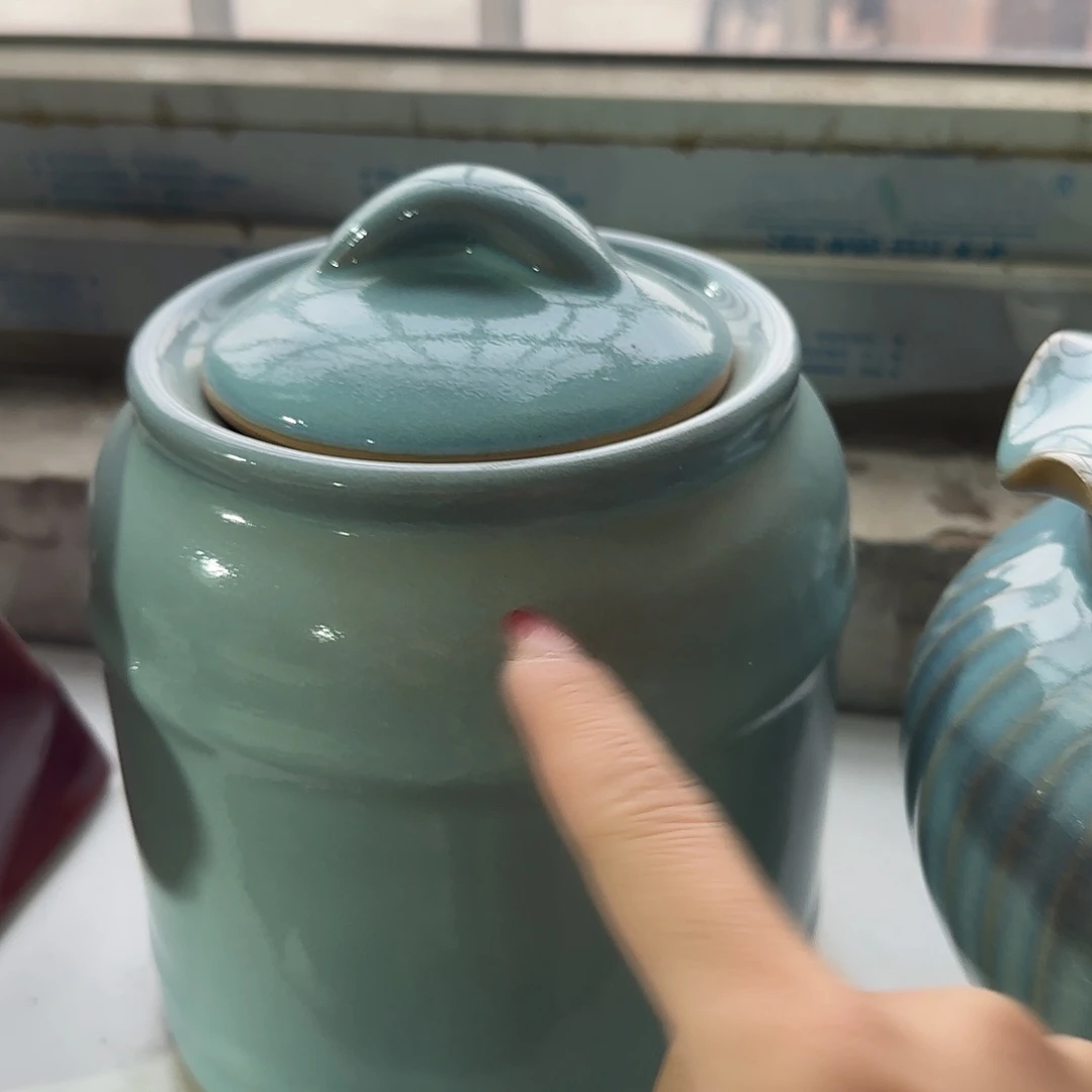 摆件陶郑家钧窑摆件