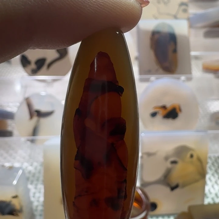 玛瑙/玉髓未镶嵌项链