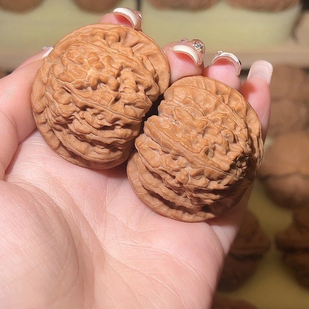 吊坠文玩核桃41白狮子