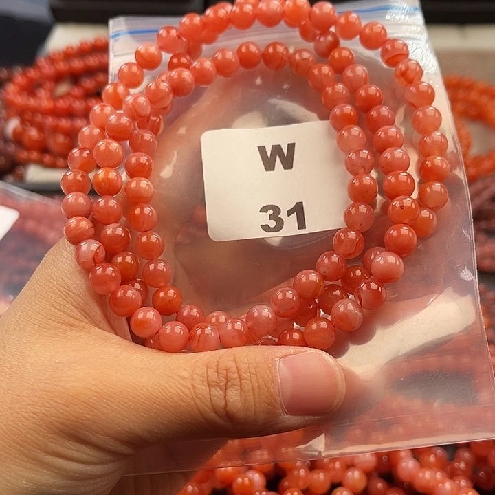 南红玛瑙未镶嵌多样性发货默认微瑕称重7mm