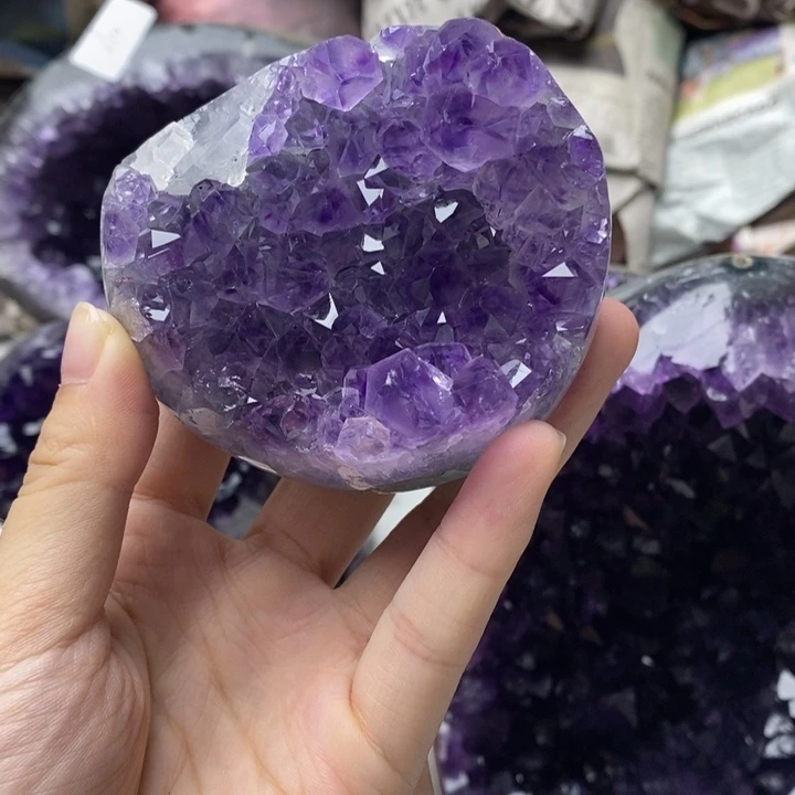 未镶嵌珠宝半成品紫晶