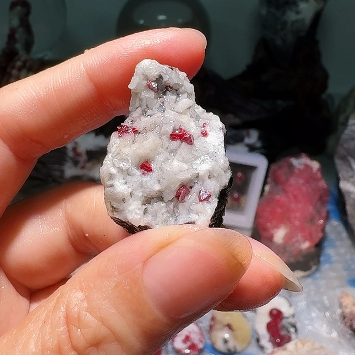用***1天然辰砂天然朱砂原矿石晶体