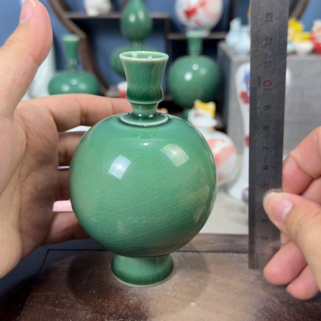 陶瓷手工小花器摆件