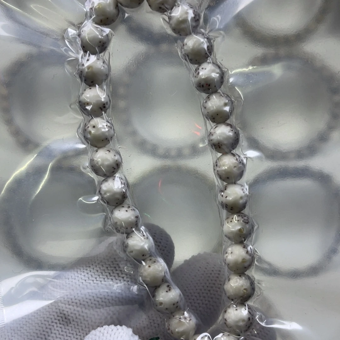 星月菩提手串8改陨石坑龙蛋