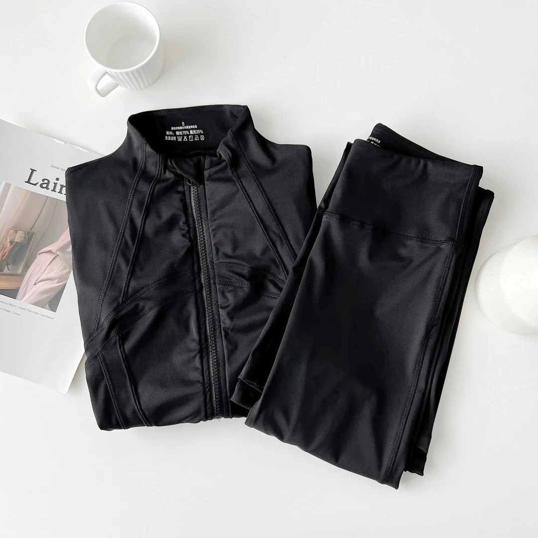 【飞总专属】 LULU同款 四面弹力运动瑜伽服套装 TZ652