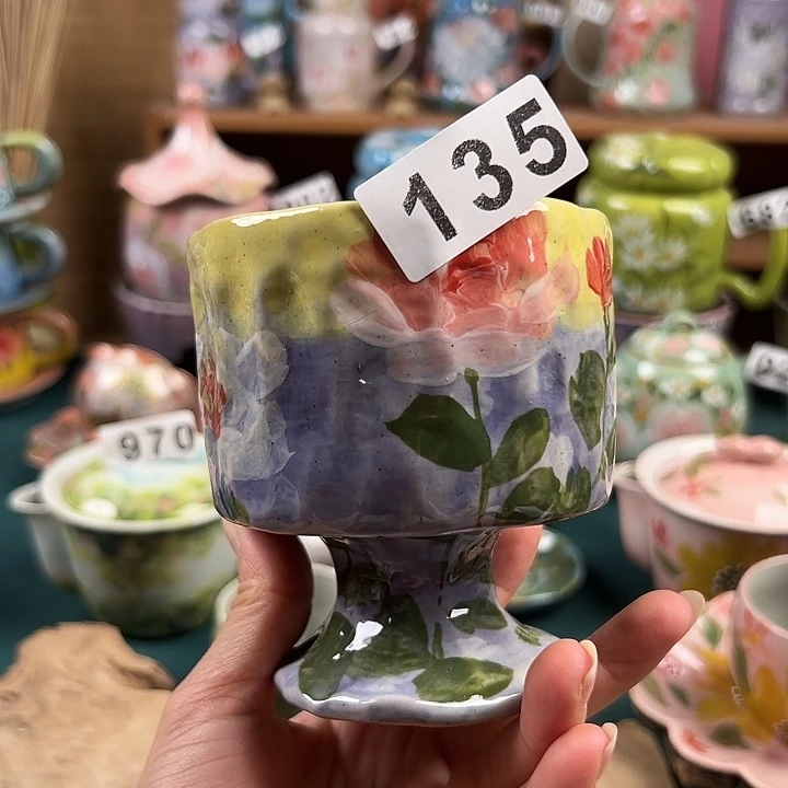 杯景德镇陶瓷手绘作品135
