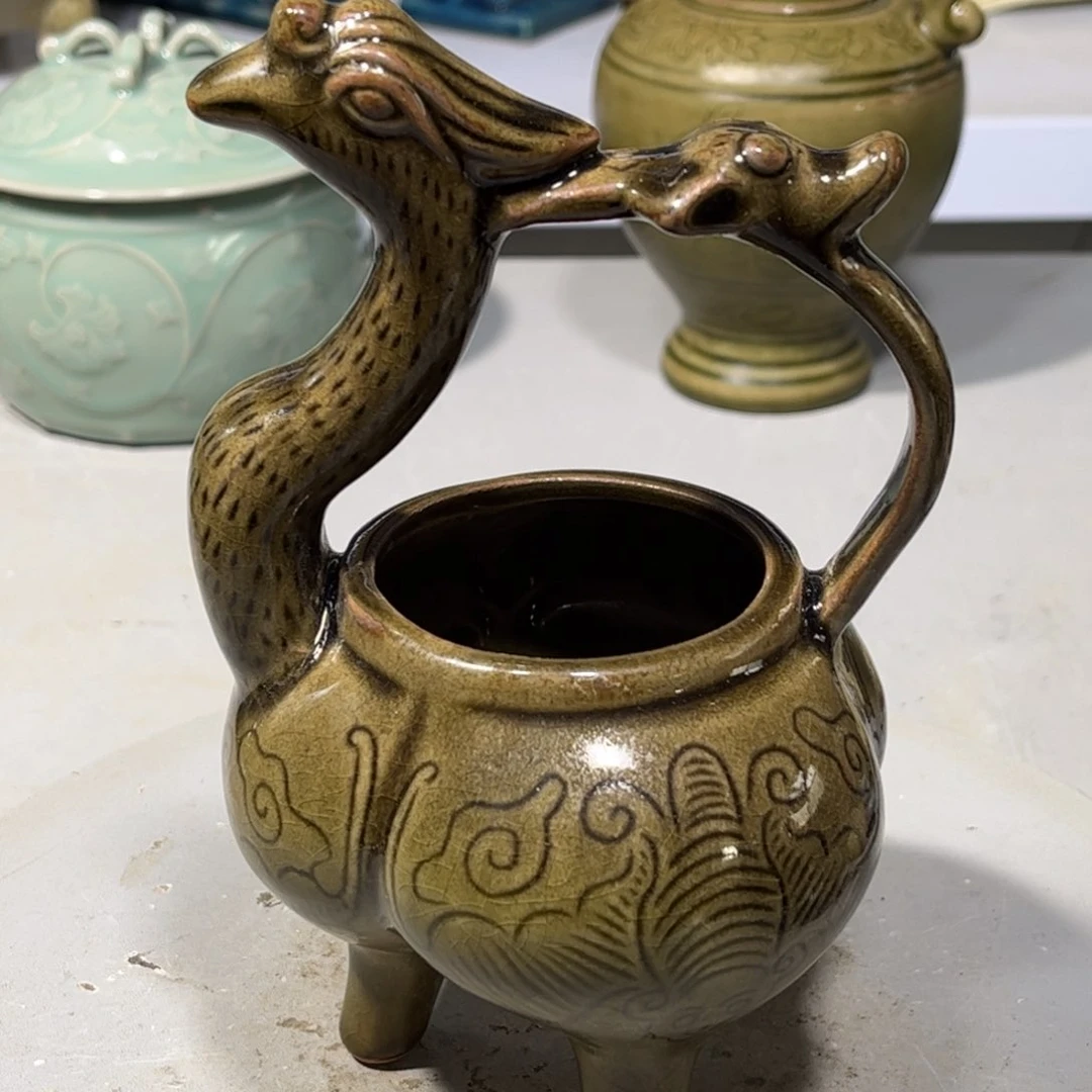 瓶越窑瓷器品相完美