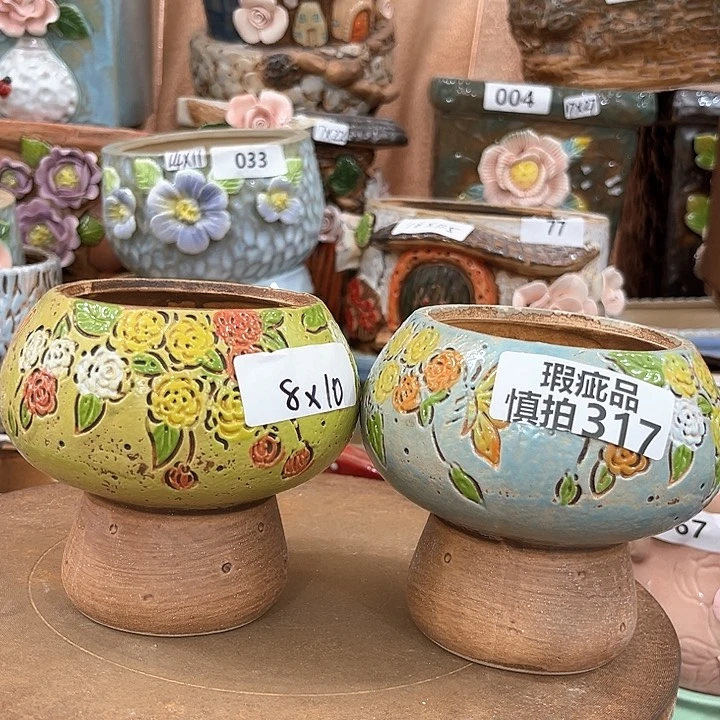 红陶粗陶多肉花盆