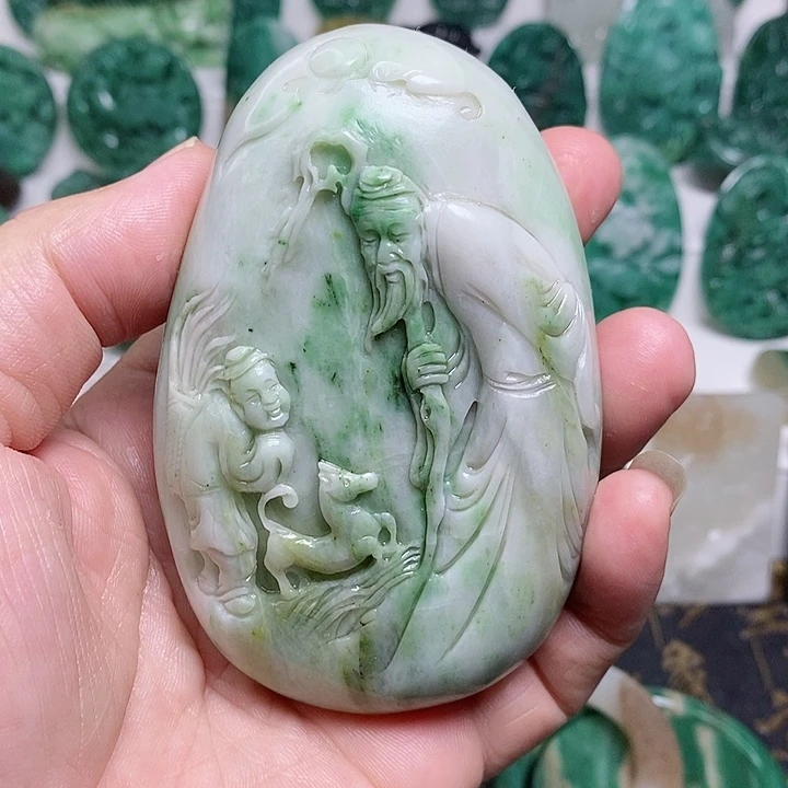 未镶嵌独山玉颈饰