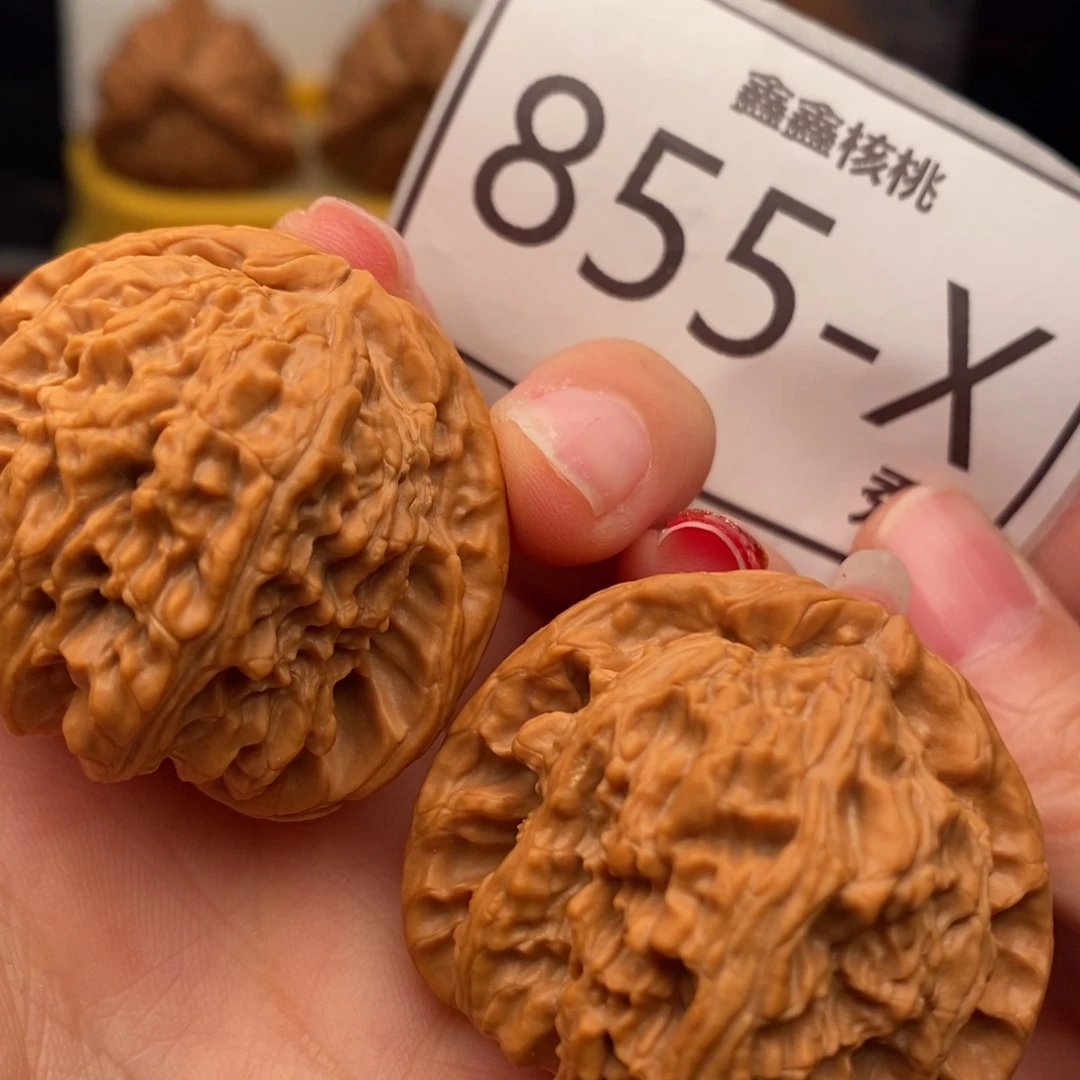 文玩核桃把件白狮子40……