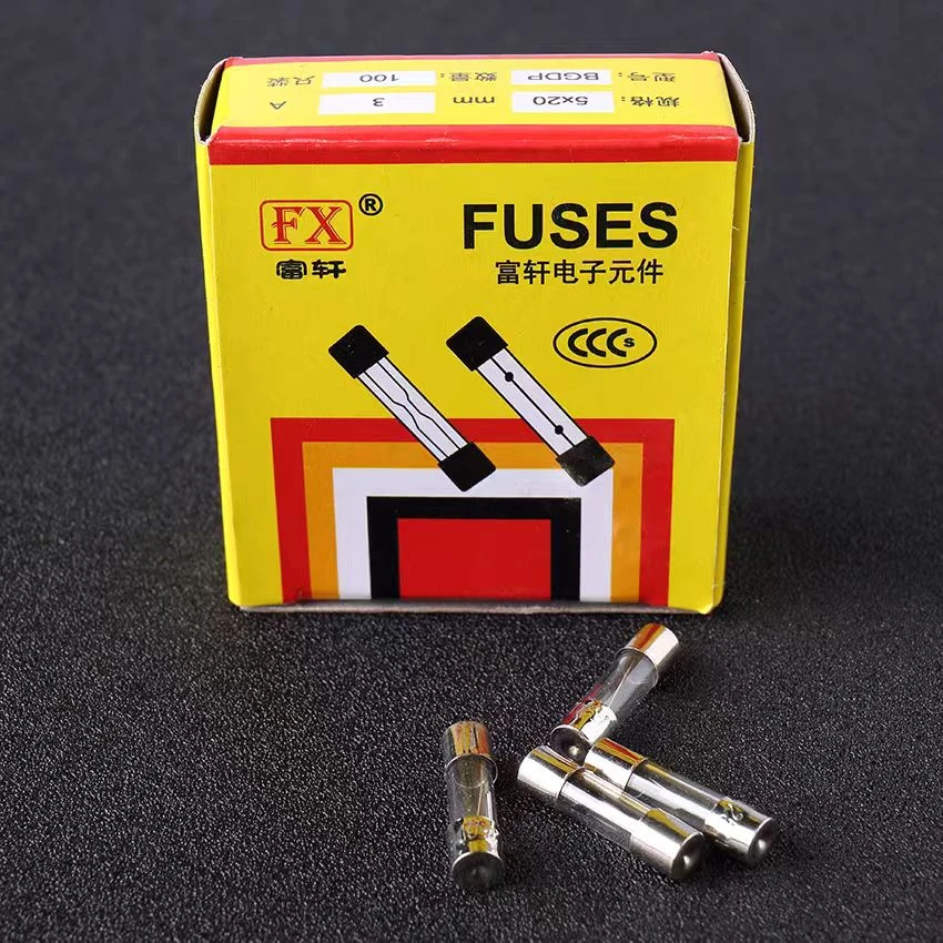 电脑横机玻璃保险丝 机头板子保险丝全电脑横机织针配件100只/盒