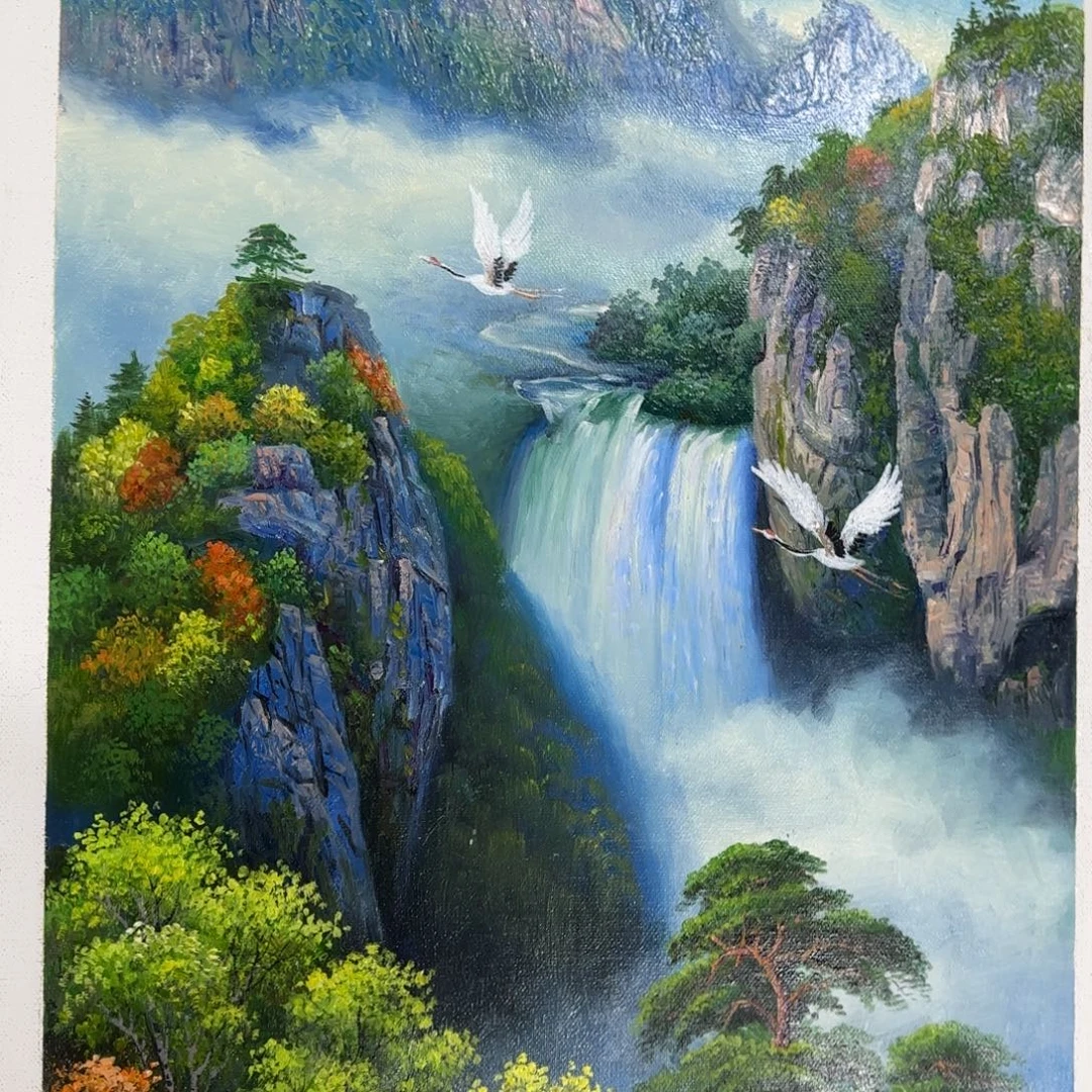 油画加油加油努力加油加油