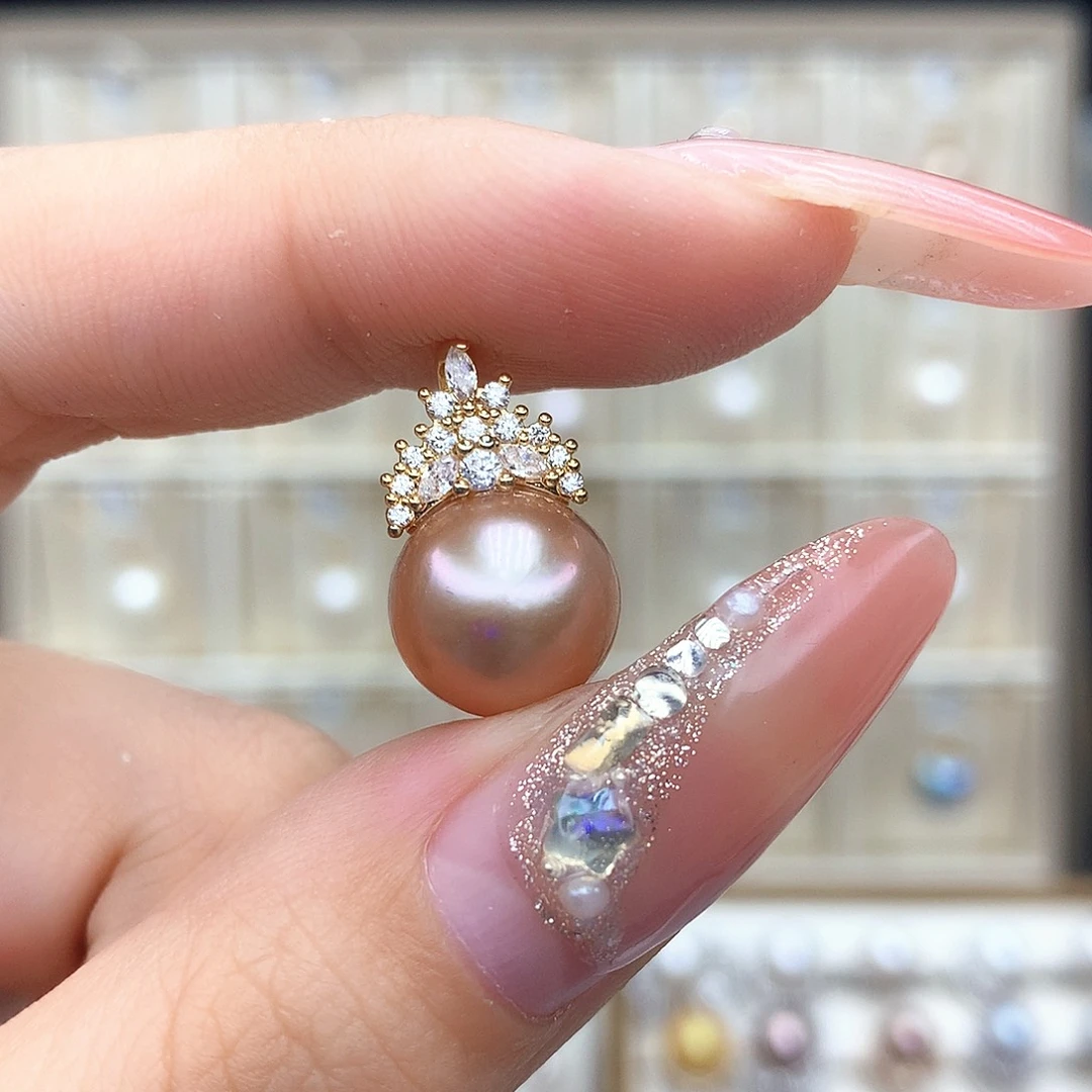 淡水珍珠合金颈饰