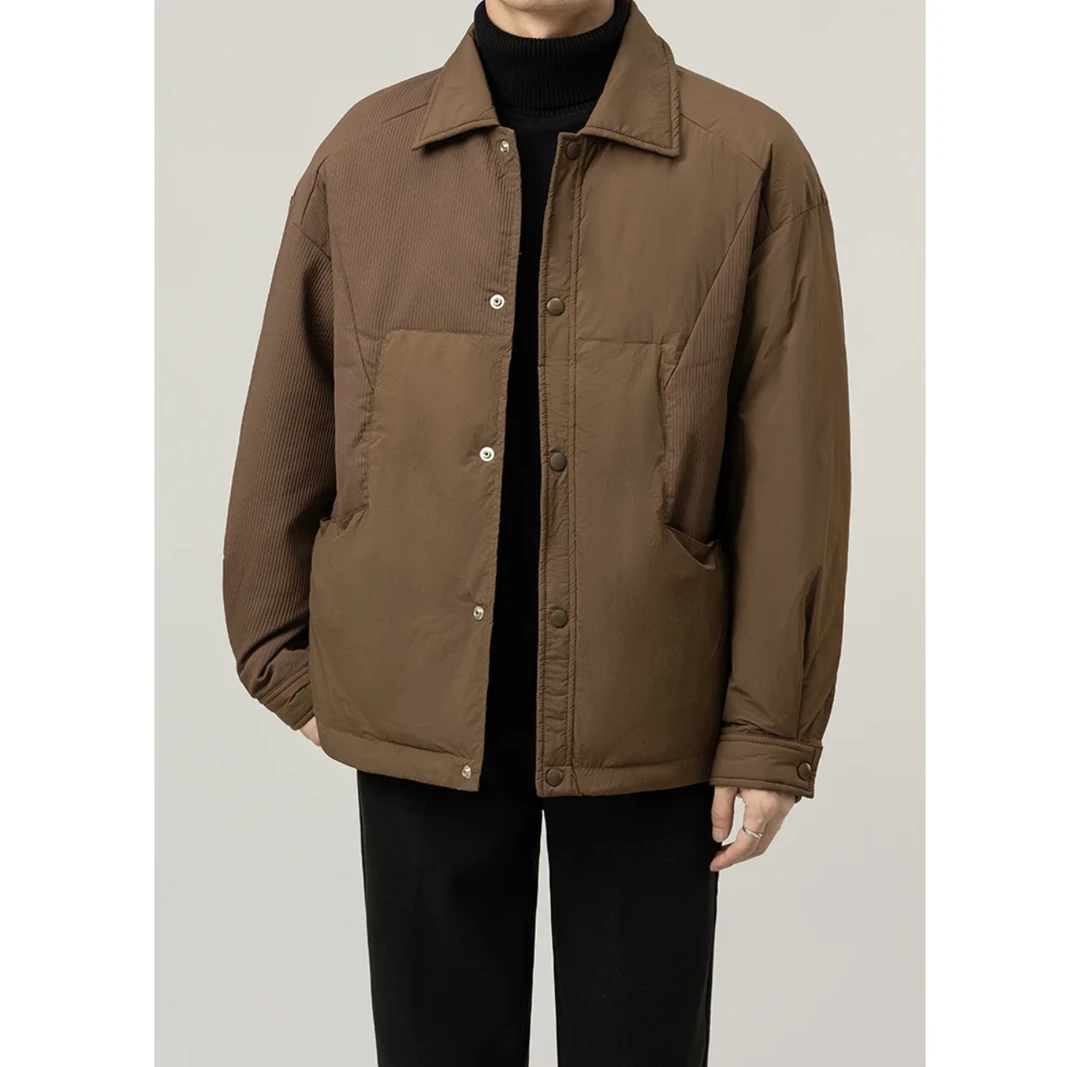 轻薄款羽绒服男士冬季新款夹克式休闲男款外套6622