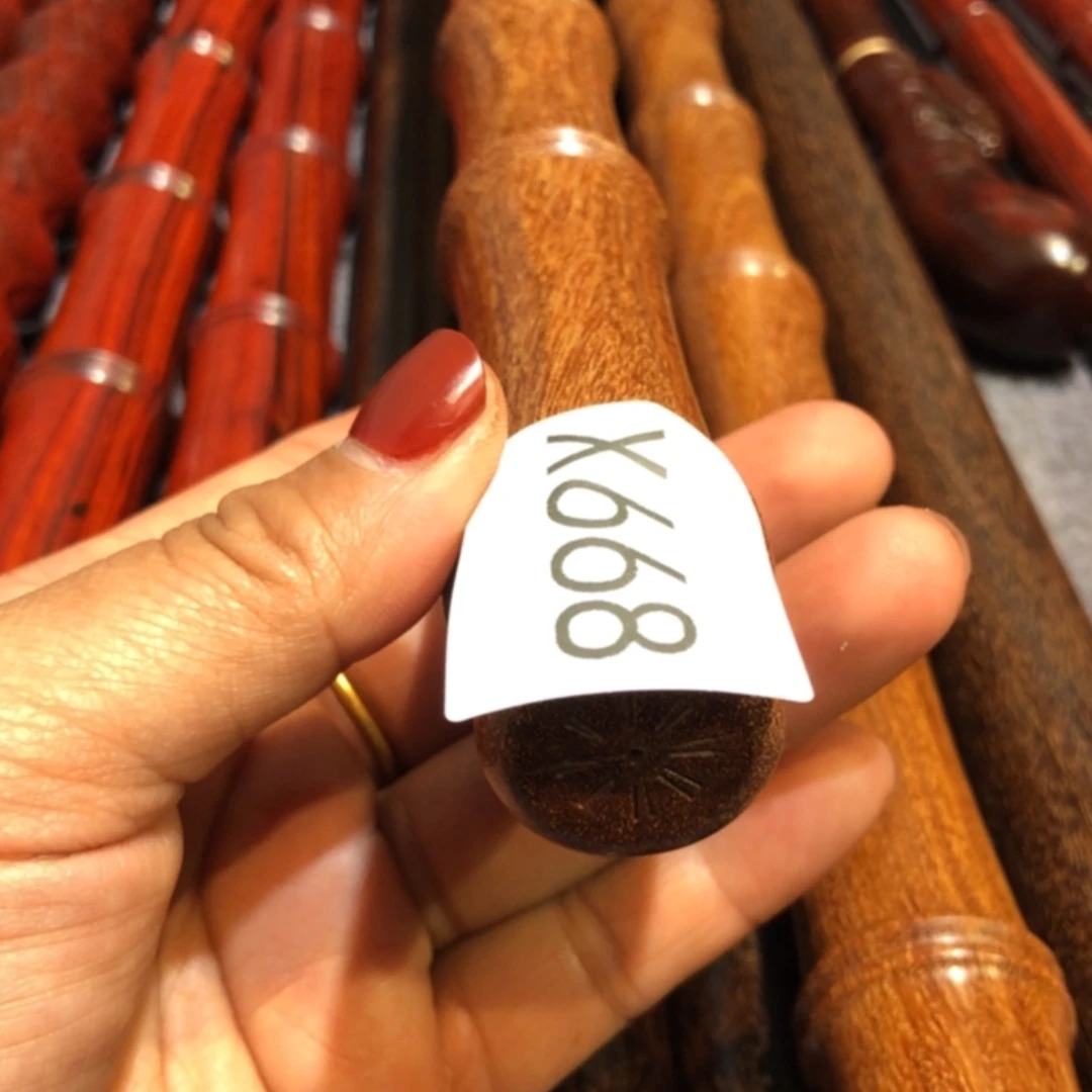 【闪购商品】木东**阳金星紫檀竹节棍一根668