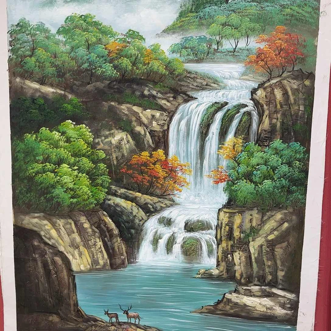 油画你***谁刘文桂油画作品
