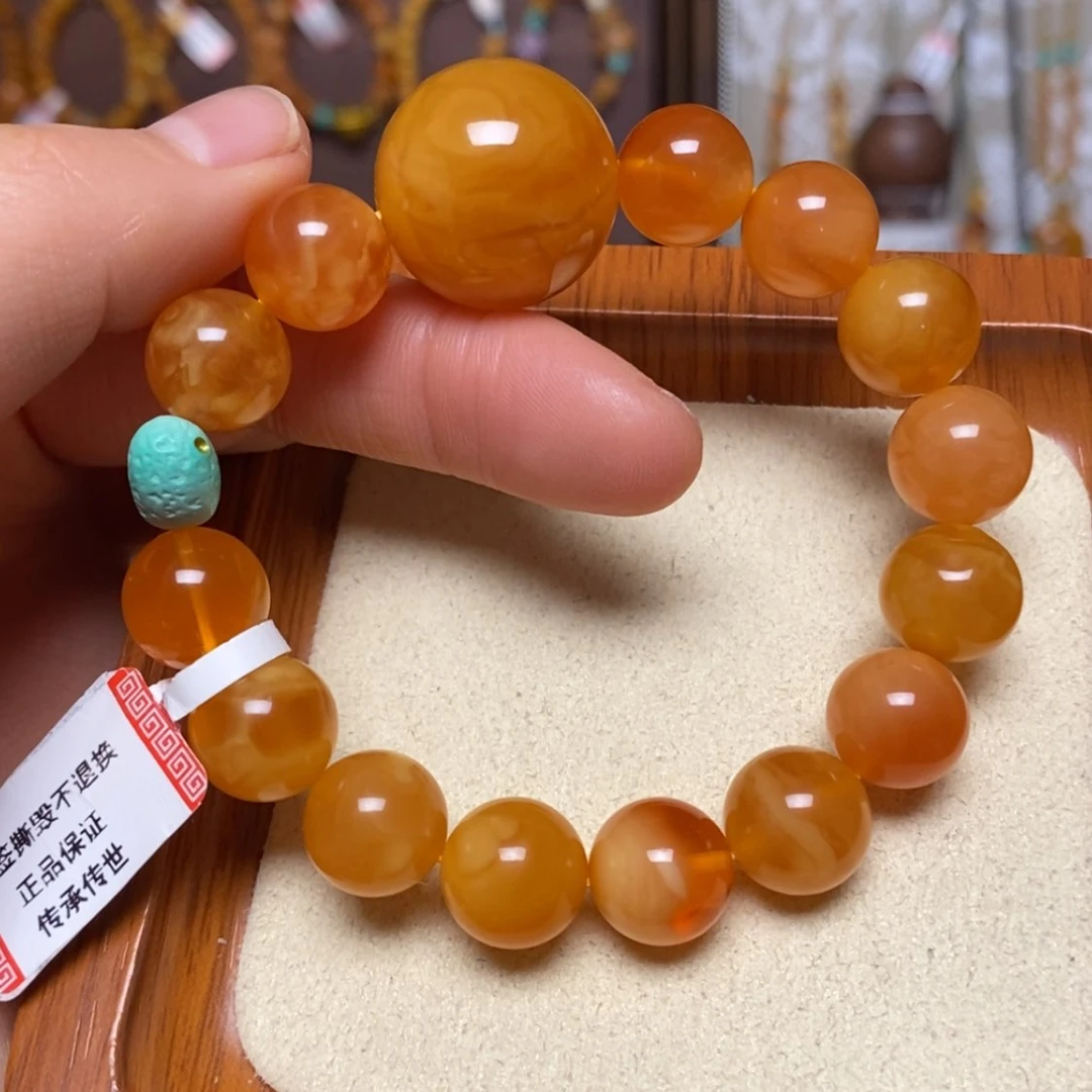 【闪购商品】手链蜜蜡未镶嵌手串