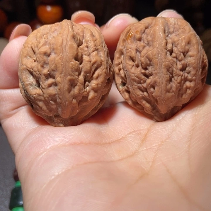 把件文玩核桃东北楸子小雪206