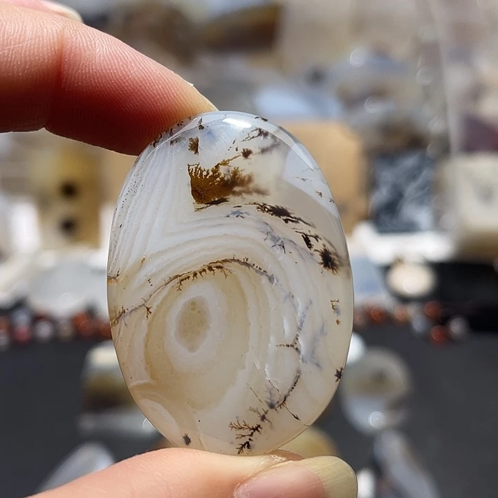 玛瑙/玉髓未镶嵌吊坠(不含链)