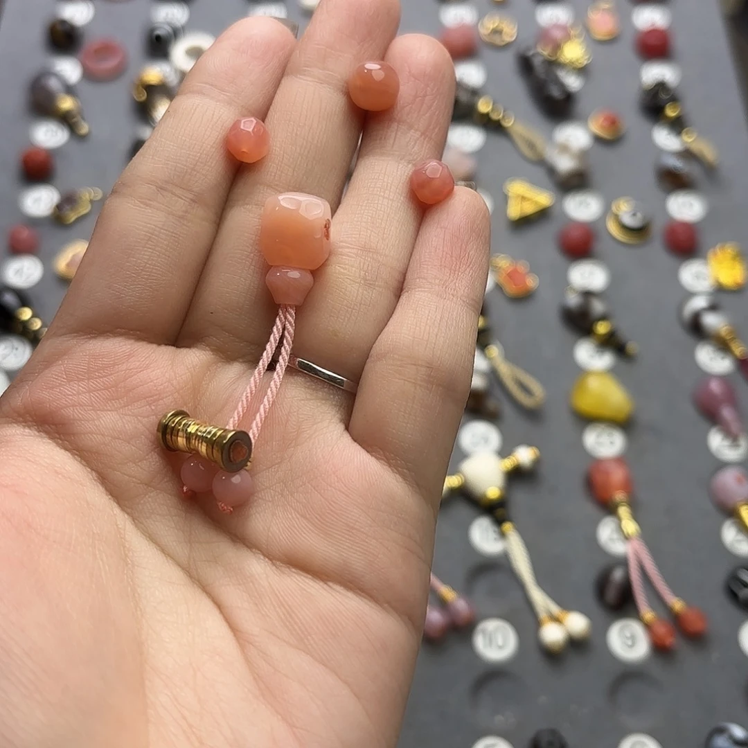 骞***记玛瑙/玉髓未镶嵌文玩配饰