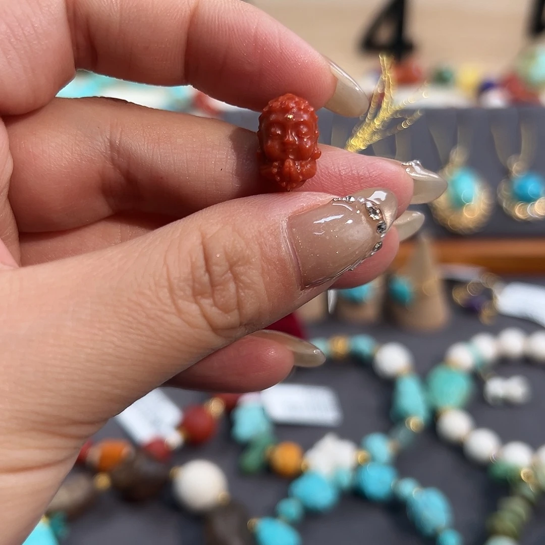 南红玛瑙未镶嵌把件南红宝宝佛