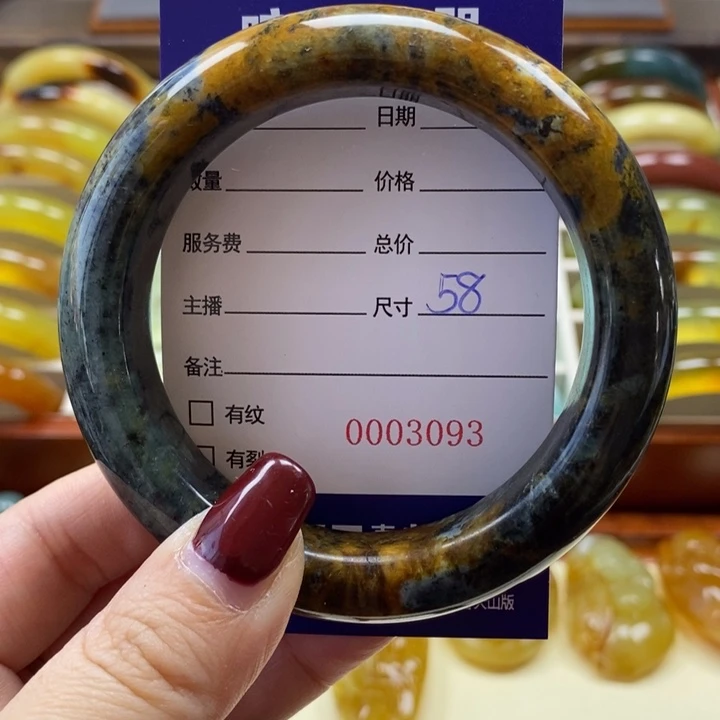 岫玉手镯未镶嵌手镯