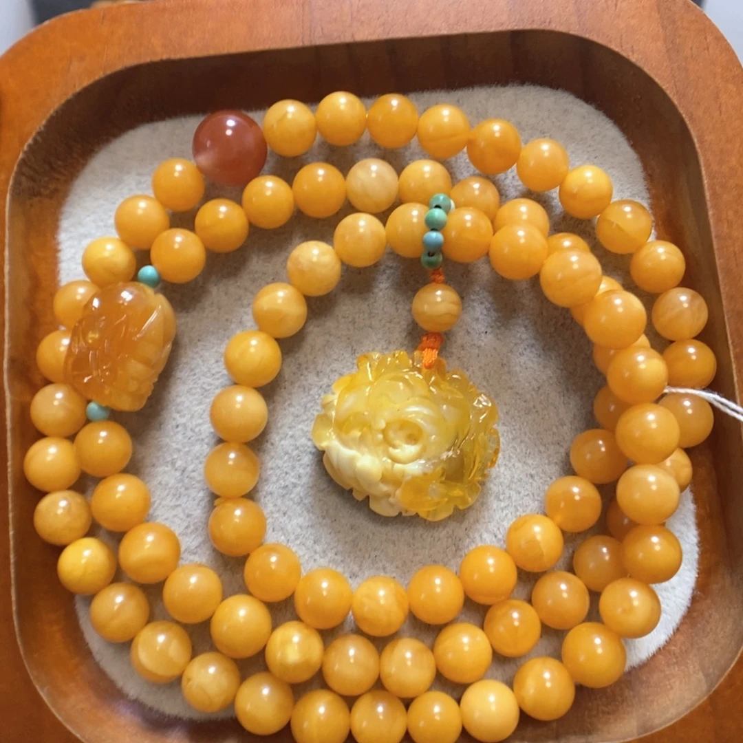 手串蜜蜡未镶嵌蜜蜡